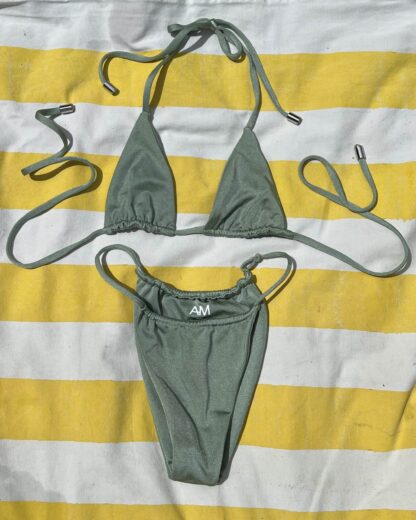 Green Jade bikini set Antonia Montero swimwear brand SS24 campaign