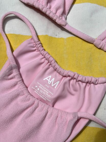 Pink Guava bikini set Antonia Montero swimwear brand SS24 campaign