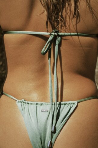 Green Jade bikini set Antonia Montero swimwear brand SS24 campaign