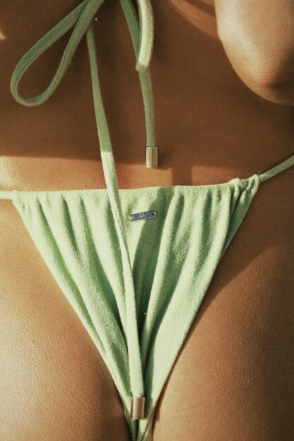 Green Moss bikini set Antonia Montero swimwear brand SS24 campaign