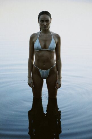 White Lily bikini set Antonia Montero swimwear brand SS24 campaign